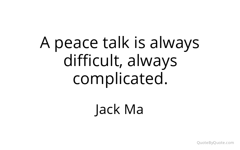 Preview image for this quote by Jack Ma