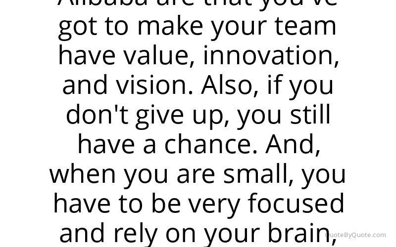 Preview image for this quote by Jack Ma