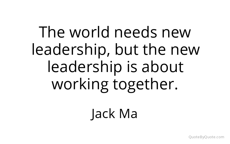 Preview image for this quote by Jack Ma