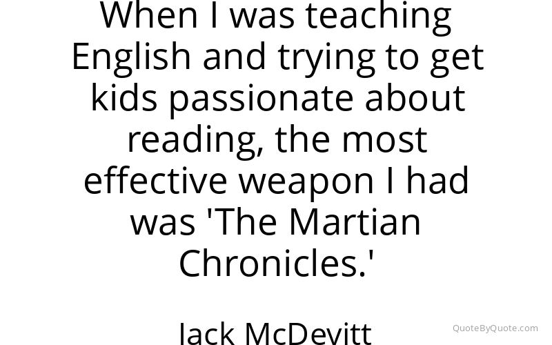 Preview image for this quote by Jack McDevitt