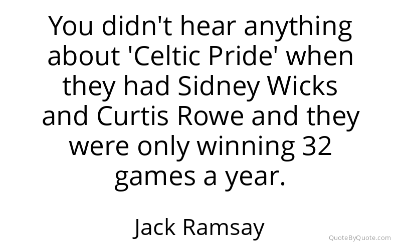 Preview image for this quote by Jack Ramsay