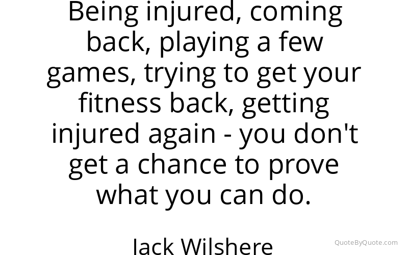 Preview image for this quote by Jack Wilshere