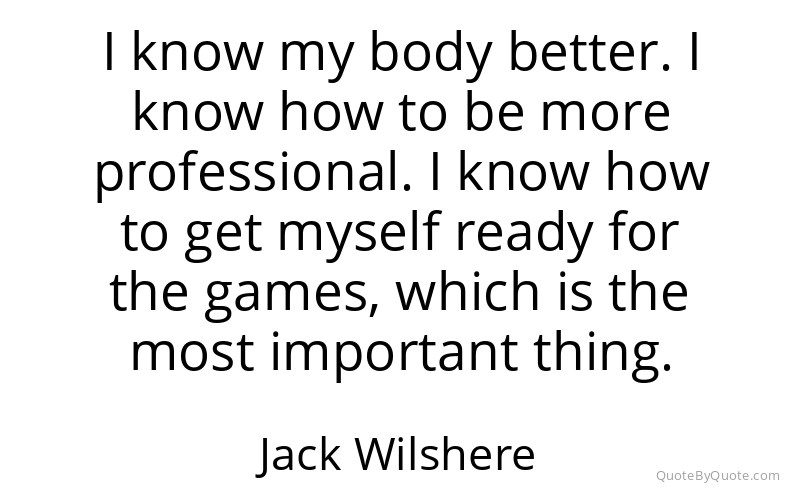 Preview image for this quote by Jack Wilshere