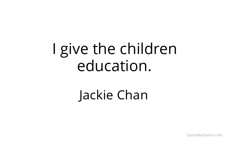 Preview image for this quote by Jackie Chan