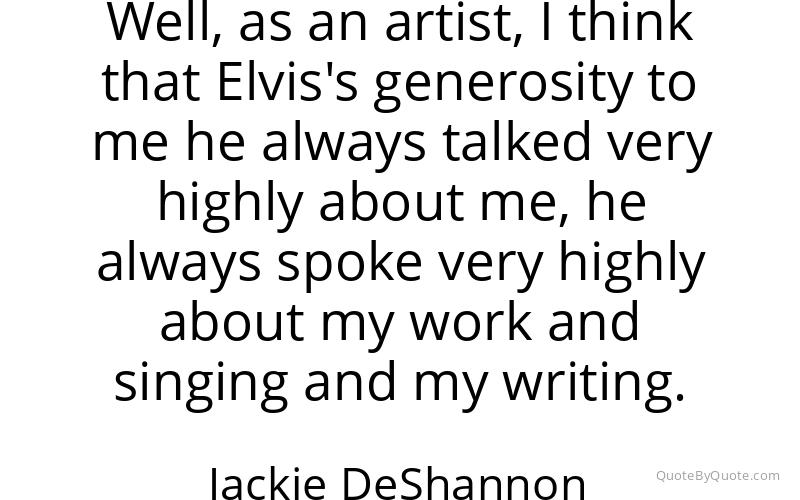 Preview image for this quote by Jackie DeShannon