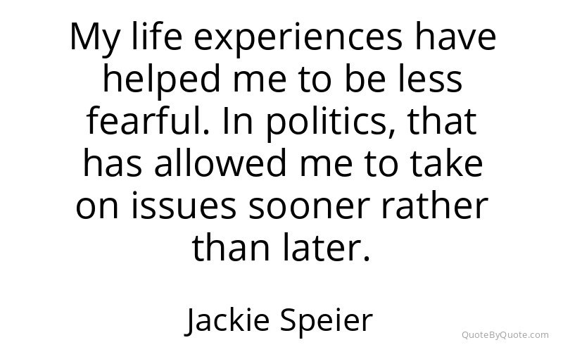 Preview image for this quote by Jackie Speier