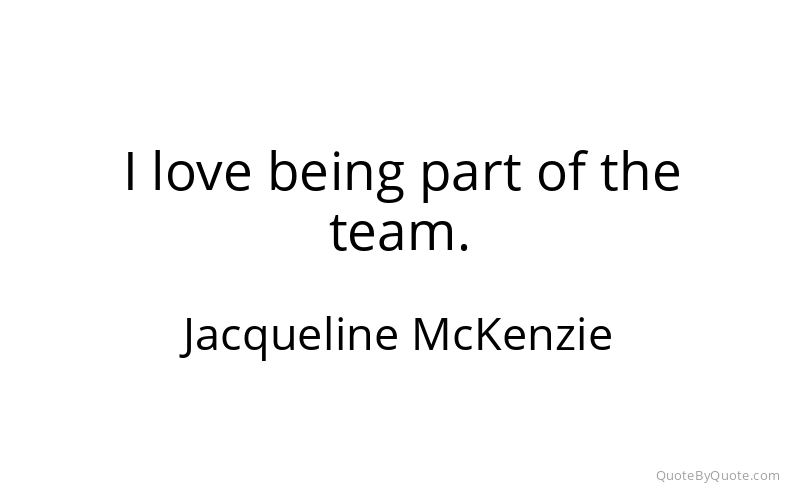 Preview image for this quote by Jacqueline McKenzie