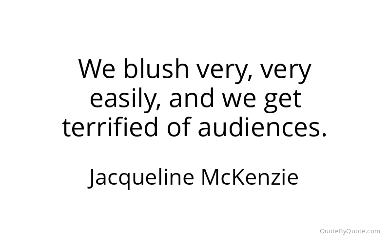 Preview image for this quote by Jacqueline McKenzie