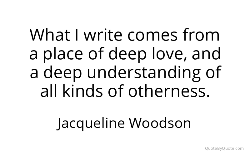 Preview image for this quote by Jacqueline Woodson
