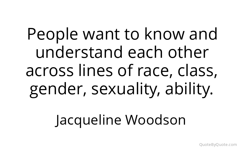 Preview image for this quote by Jacqueline Woodson
