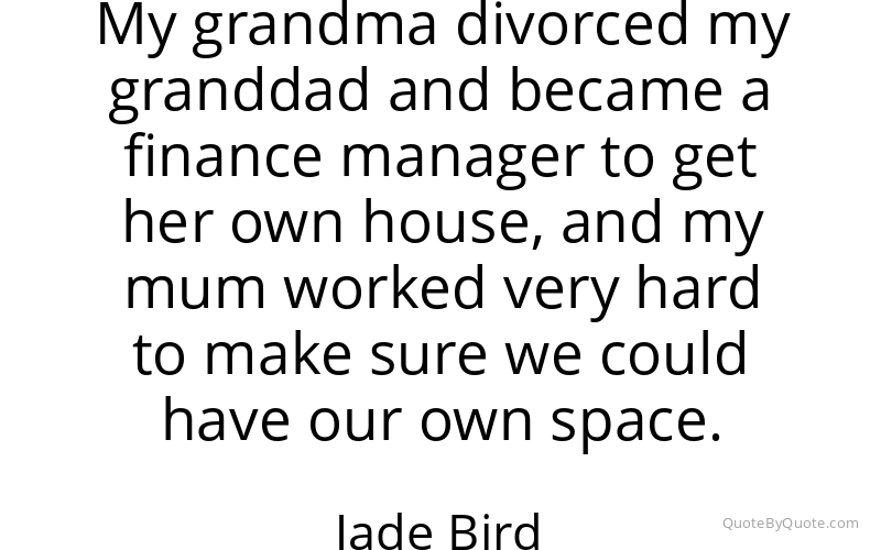 Preview image for this quote by Jade Bird