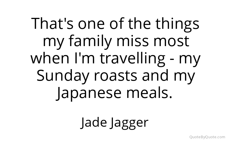 Preview image for this quote by Jade Jagger