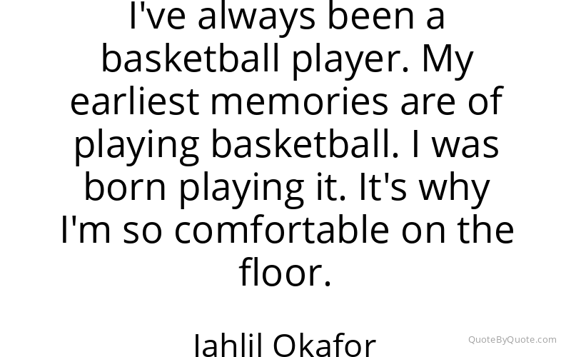 Preview image for this quote by Jahlil Okafor