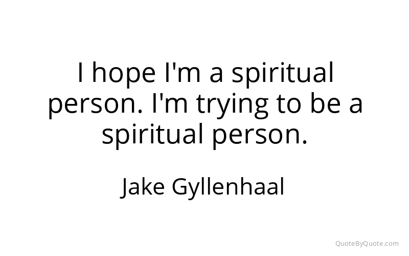 Preview image for this quote by Jake Gyllenhaal