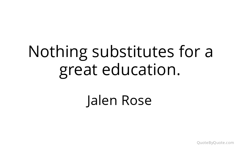 Preview image for this quote by Jalen Rose