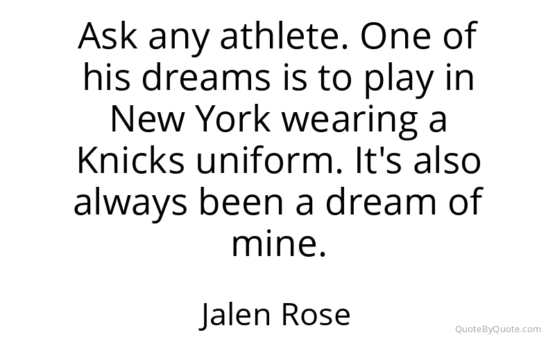Preview image for this quote by Jalen Rose