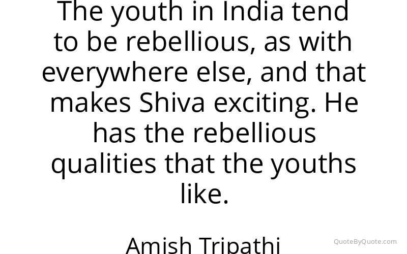 Preview image for this quote by Amish Tripathi