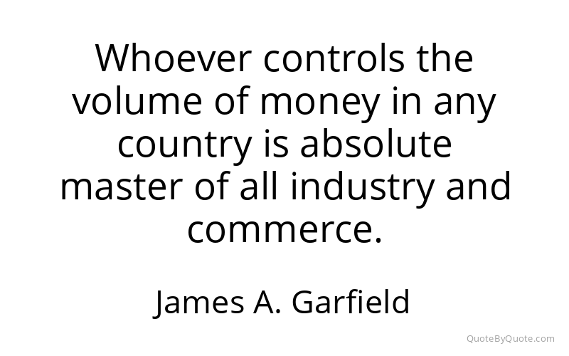 Preview image for this quote by James A. Garfield
