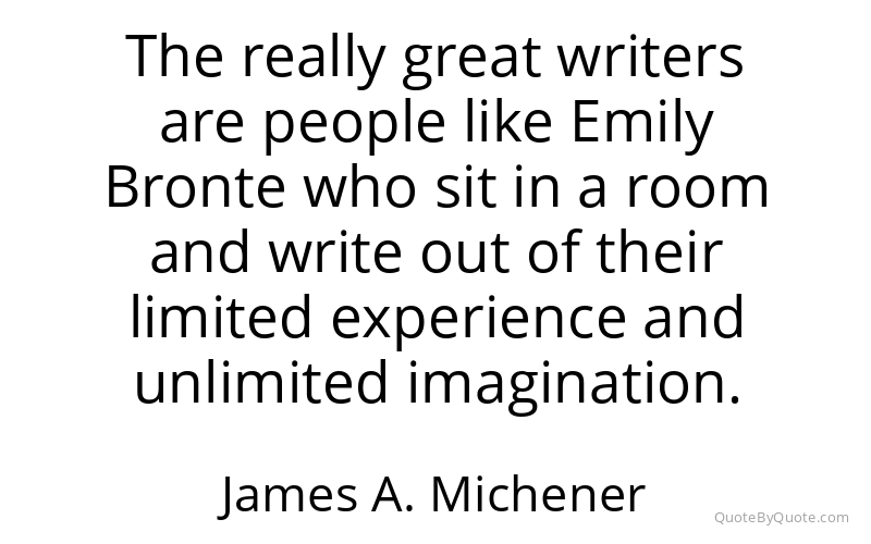 Preview image for this quote by James A. Michener