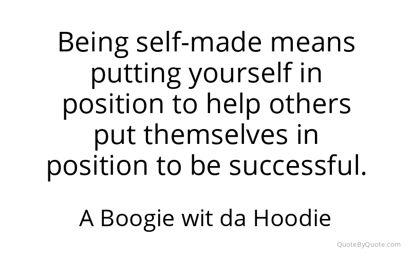 Preview image for this quote by A Boogie wit da Hoodie