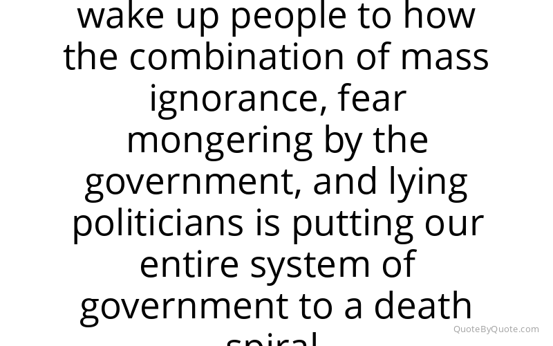 Preview image for this quote by James Bovard