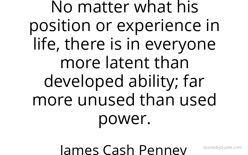 Preview image for this quote by James Cash Penney
