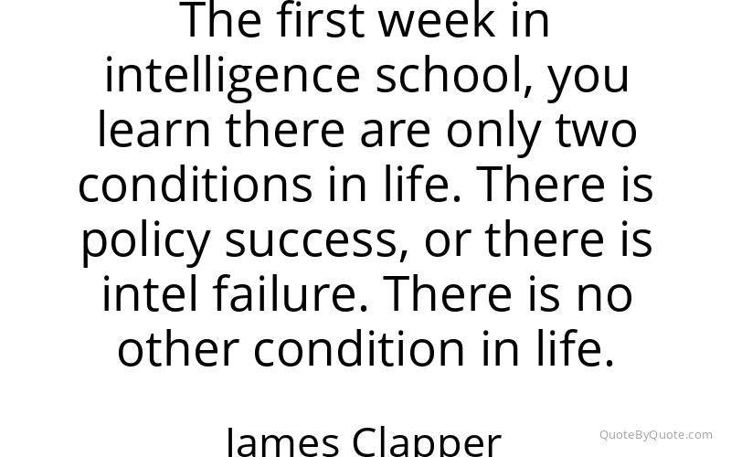 Preview image for this quote by James Clapper