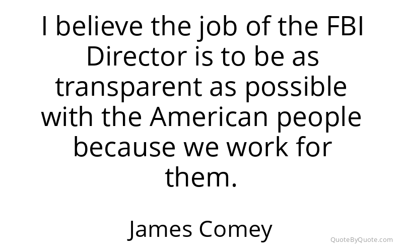Preview image for this quote by James Comey