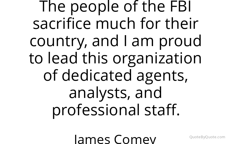 Preview image for this quote by James Comey