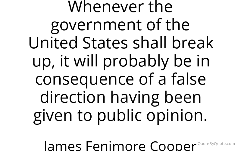 Preview image for this quote by James Fenimore Cooper