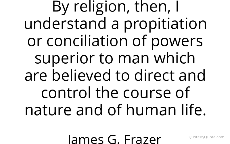 Preview image for this quote by James G. Frazer