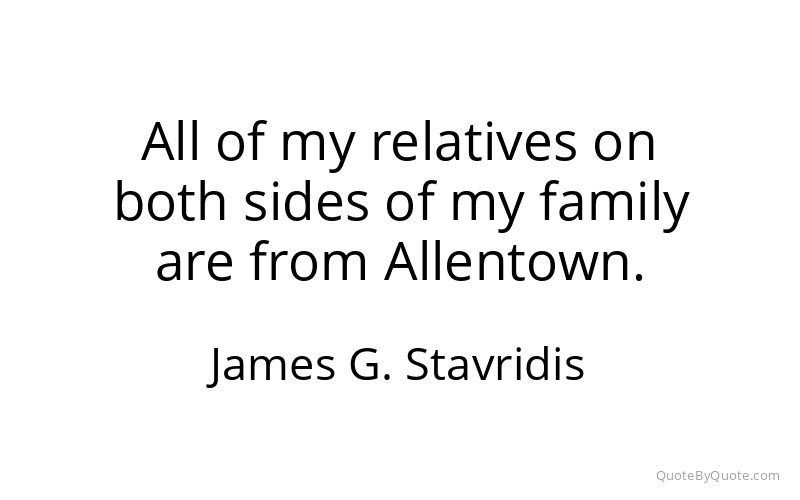 Preview image for this quote by James G. Stavridis