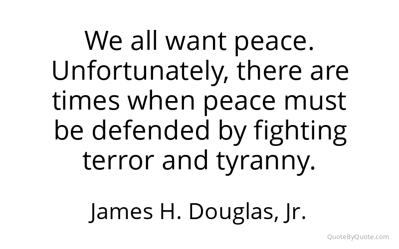 Preview image for this quote by James H. Douglas, Jr.