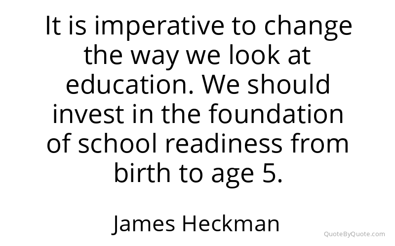 Preview image for this quote by James Heckman