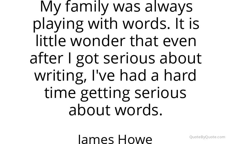 Preview image for this quote by James Howe
