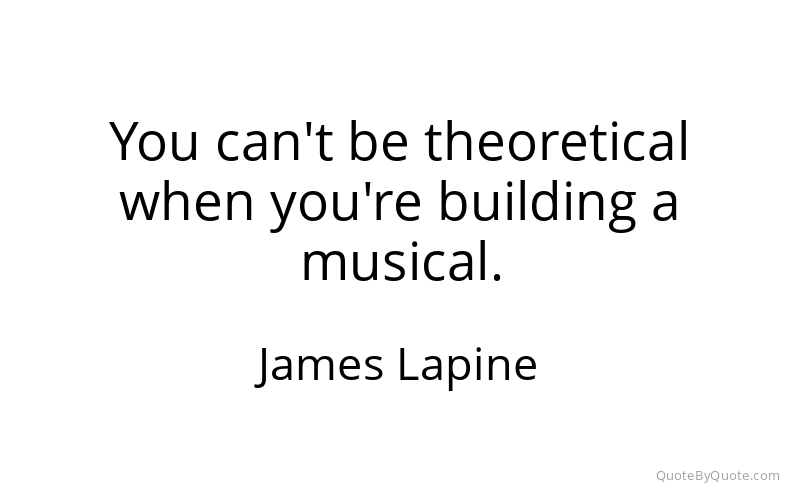Preview image for this quote by James Lapine