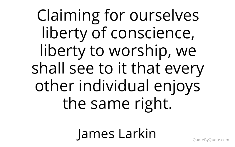 Preview image for this quote by James Larkin
