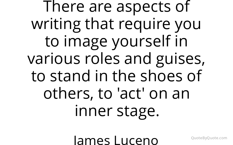Preview image for this quote by James Luceno