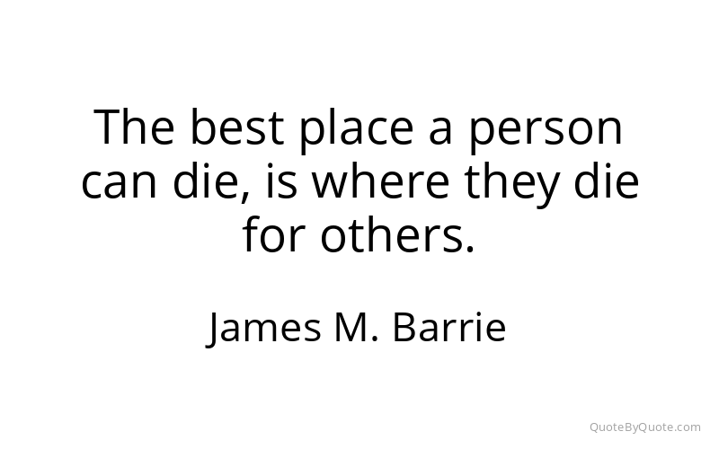 Preview image for this quote by James M. Barrie