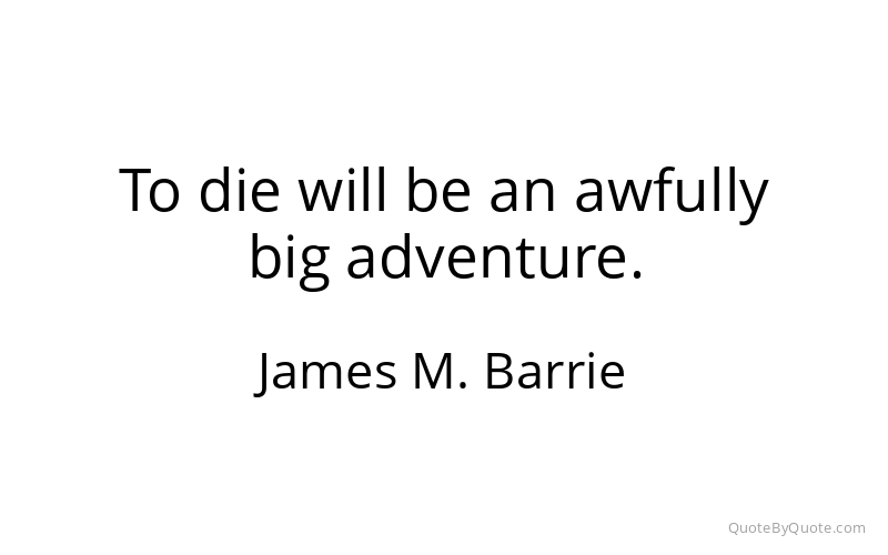 Preview image for this quote by James M. Barrie