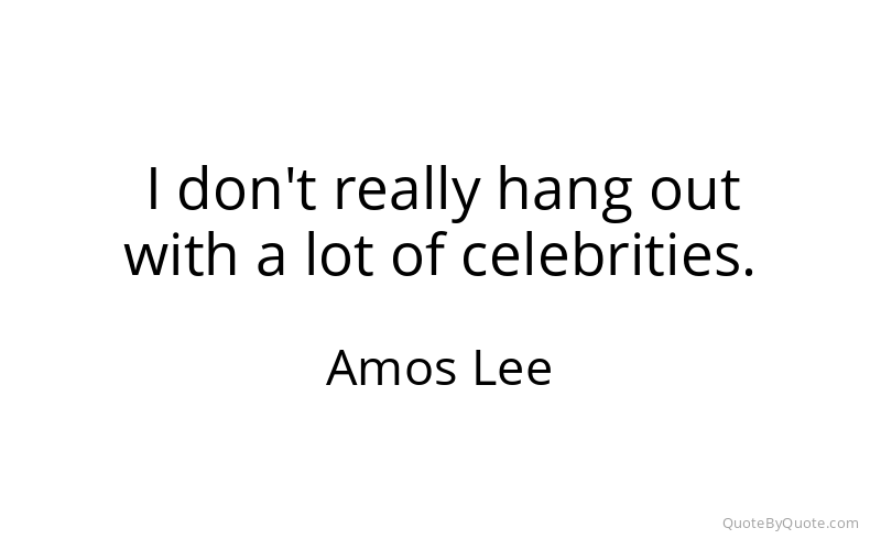 Preview image for this quote by Amos Lee