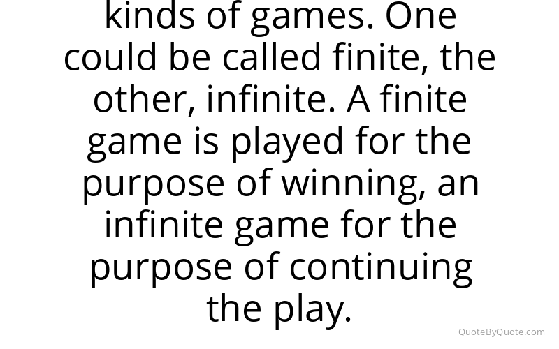 Preview image for this quote by James P. Carse