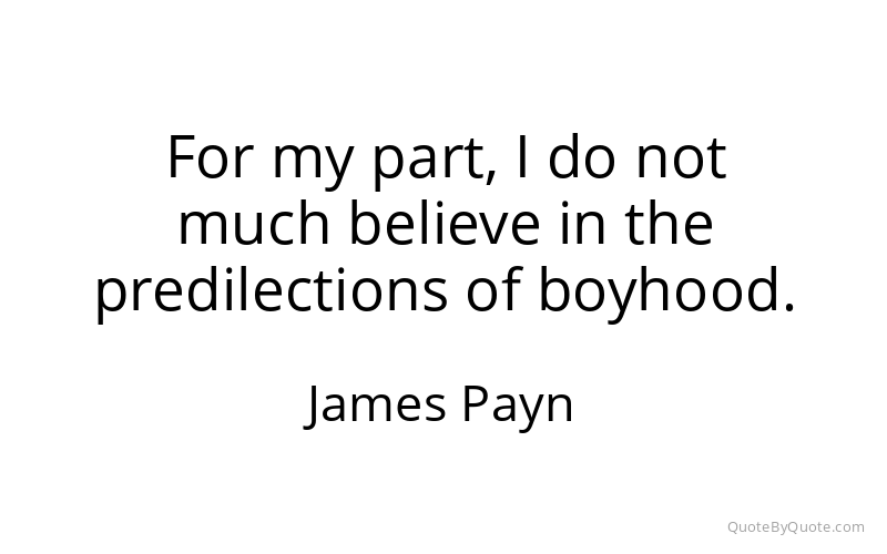 Preview image for this quote by James Payn
