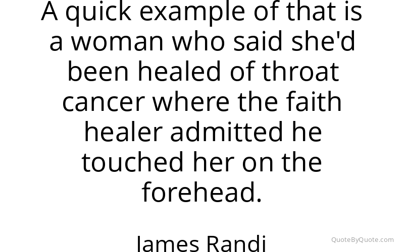 Preview image for this quote by James Randi