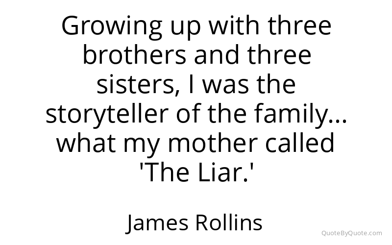 Preview image for this quote by James Rollins
