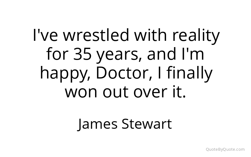 Preview image for this quote by James Stewart