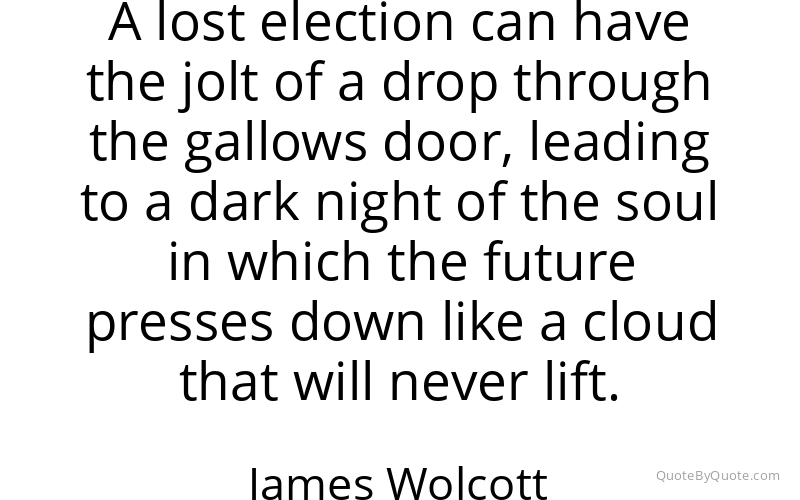 Preview image for this quote by James Wolcott