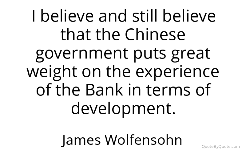 Preview image for this quote by James Wolfensohn