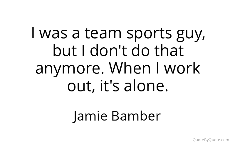 Preview image for this quote by Jamie Bamber
