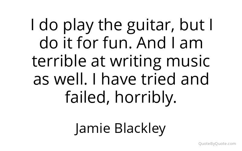 Preview image for this quote by Jamie Blackley